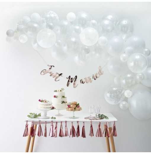Balloon Arches -Balloon Arch - White