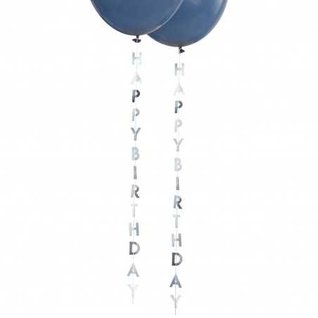 ”Happy Birthday” – silverballongsvans - 1189
