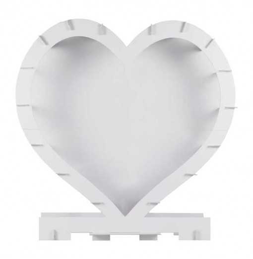 Heart Shaped Balloon Mosaic Stand Heart Shaped Balloon Mosaic Stand