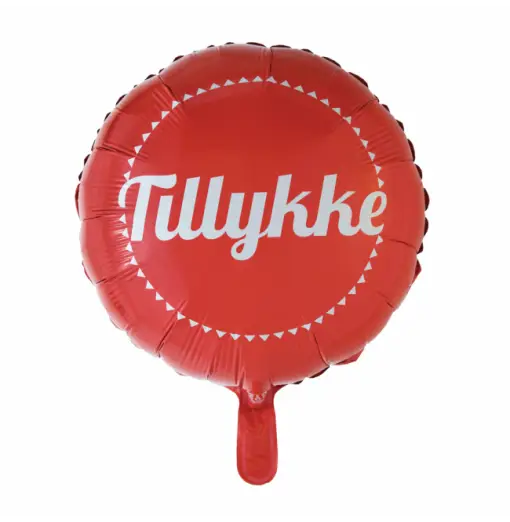 Grattis folie ballong
