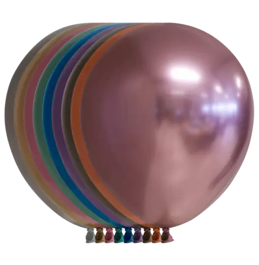 Premium Chrome 12 "/ 30 cm ballonger - 10 st