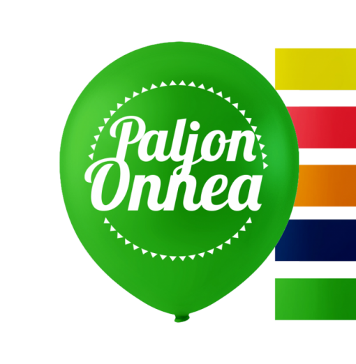 "Paljon Onnea" ballonger 10 '' 10 st