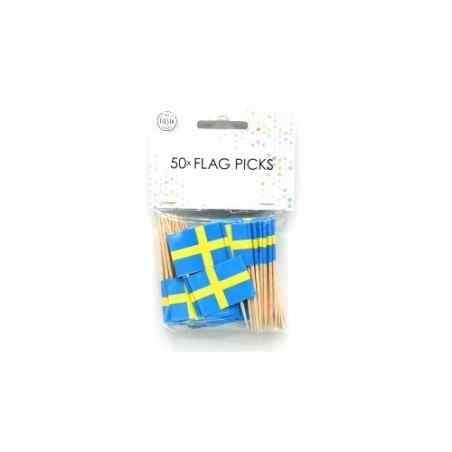 50 små flaggor – Sverige - 877